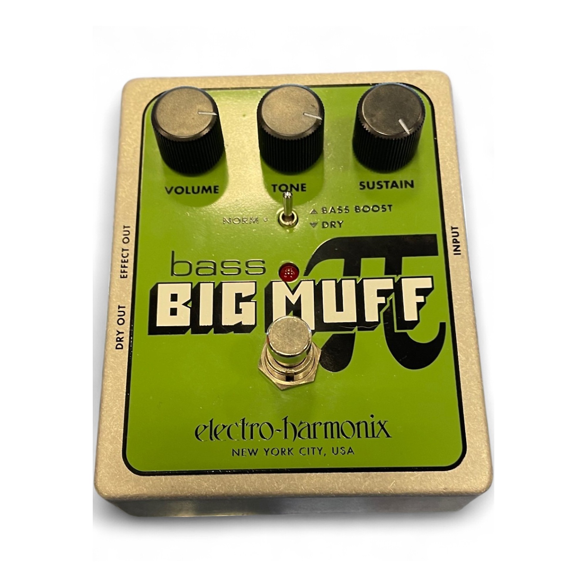 Used Electro-Harmonix Big Muff Bass Distortion Bass Effect Pedal