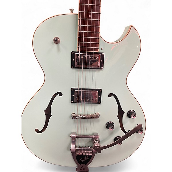 Used 2021 Guild Starfire Seafoam Green Hollow Body Electric Guitar