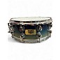 Used Mapex 14in Saturn PRO Snare BLUE FADE Drum