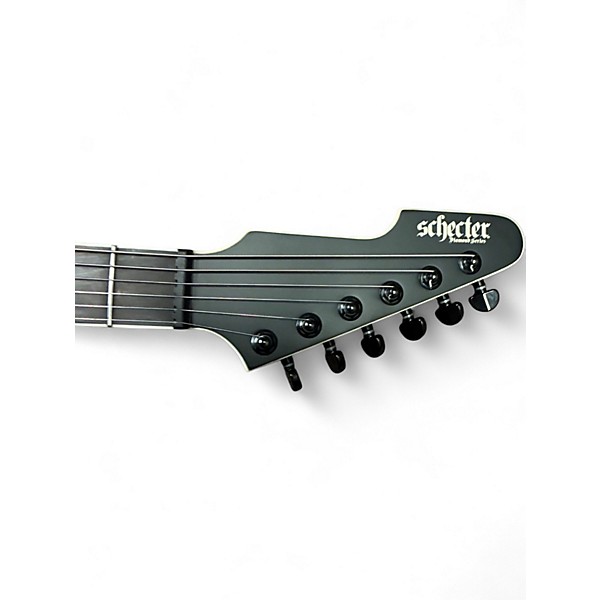 Used Schecter Guitar Research E1 SLS Elite Black Solid Body Electric Guitar