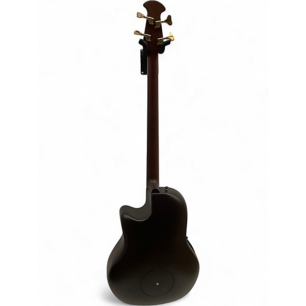 Used Ovation B768 Elite Acoustic Electric Natural Acoustic Bass Guitar