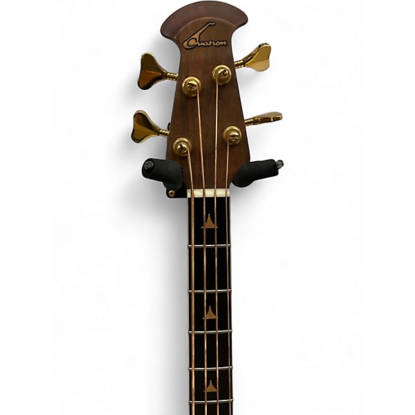 Used Ovation B768 Elite Acoustic Electric Natural Acoustic Bass Guitar