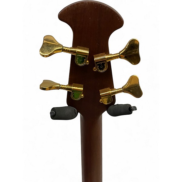 Used Ovation B768 Elite Acoustic Electric Natural Acoustic Bass Guitar