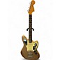 Used Fender American Professional Jaguar Faded Firemist Gold Solid Body Electric Guitar thumbnail