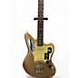 Used Fender American Professional Jaguar Faded Firemist Gold Solid Body Electric Guitar
