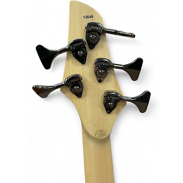 Used Dingwall NG3 5 String Left handed Matte Gold Electric Bass Guitar