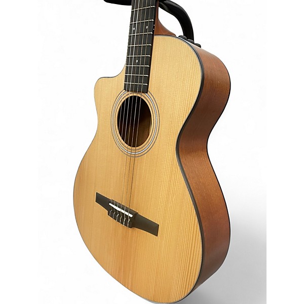 Used Taylor 112CE-N Left handed Natural Nylon String Acoustic Guitar