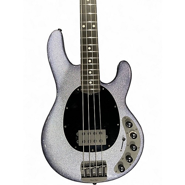 Used Ernie Ball Music Man Dark Ray 4 String Starry Night Electric Bass Guitar