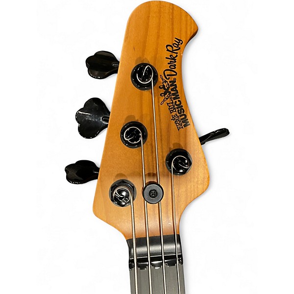 Used Ernie Ball Music Man Dark Ray 4 String Starry Night Electric Bass Guitar