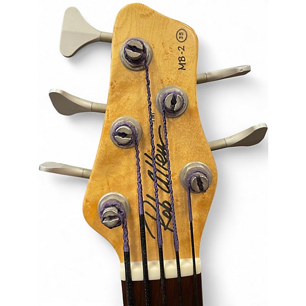 Used Rob Allen MB-2 Antique Natural Electric Bass Guitar