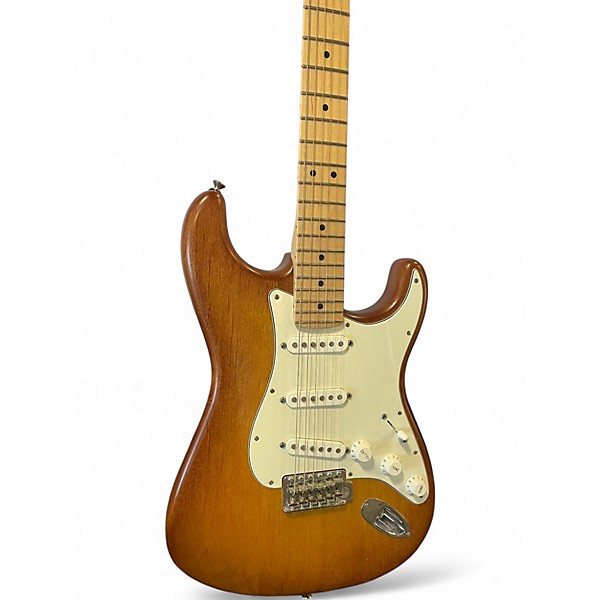 Used Fender FSR Standard Stratocaster HSS Honey Burst Solid Body Electric Guitar