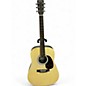 Used 2025 Martin DX2E BILLY STRINGS Natural Acoustic Electric Guitar thumbnail