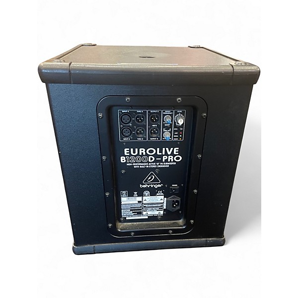 Used Behringer Eurolive B1200D Pro Powered Subwoofer