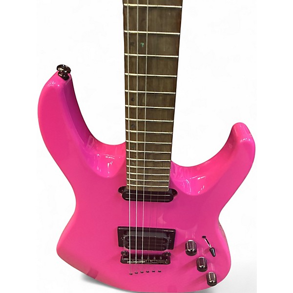 Used Mitchell MD200 Shell Pink Solid Body Electric Guitar