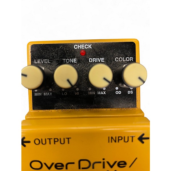 Used BOSS OS2 Overdrive Distortion Effect Pedal