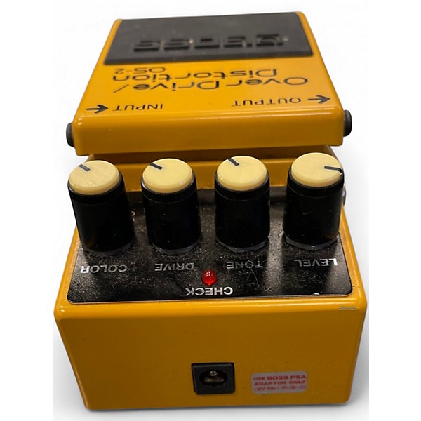 Used BOSS OS2 Overdrive Distortion Effect Pedal
