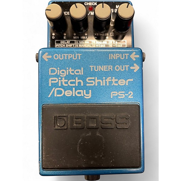 Used BOSS PS2 Digital Pitch Shifter Effect Pedal