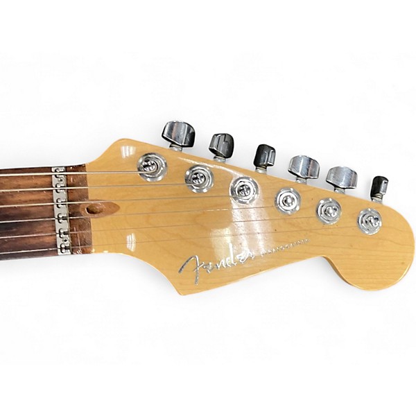 Used Fender American Deluxe Stratocaster mystic sienna burst Solid Body Electric Guitar