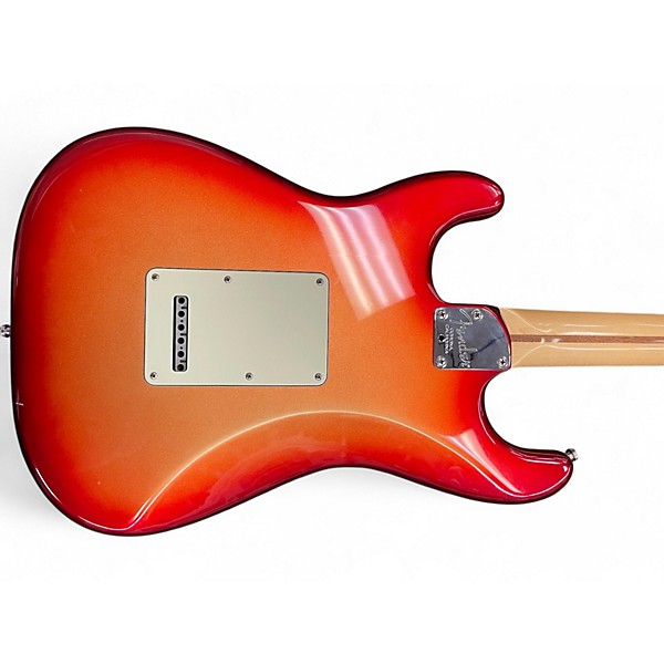 Used Fender American Deluxe Stratocaster mystic sienna burst Solid Body Electric Guitar