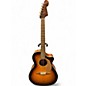 Used Fender California Newporter 2 Color Sunburst Acoustic Electric Guitar thumbnail