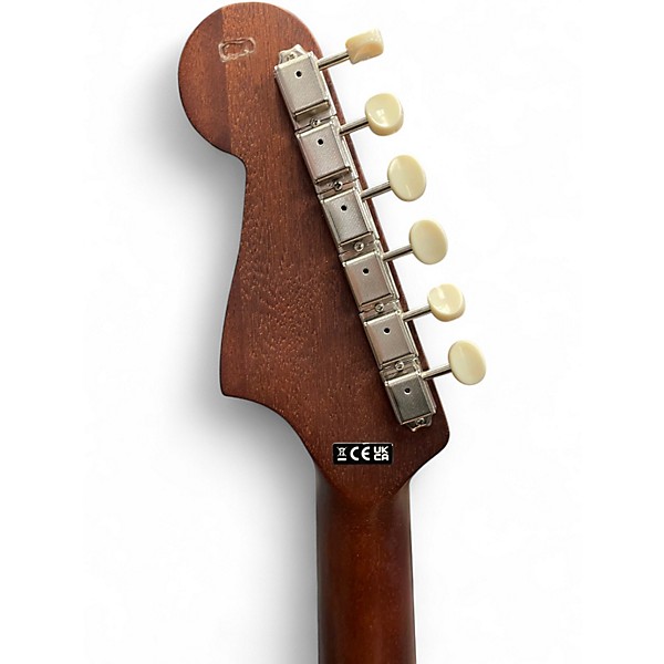 Used Fender California Newporter 2 Color Sunburst Acoustic Electric Guitar