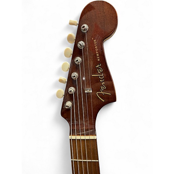 Used Fender California Newporter 2 Color Sunburst Acoustic Electric Guitar