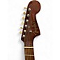 Used Fender California Newporter 2 Color Sunburst Acoustic Electric Guitar