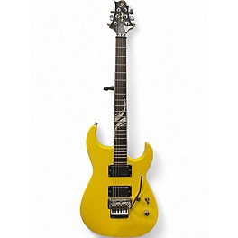 Used Greg Bennett Design by Samick MB80F MALIBU PURE YELLOW Solid Body Electric Guitar