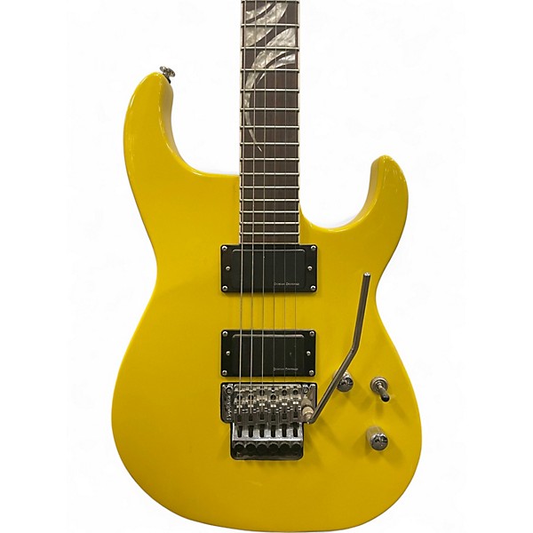 Used Greg Bennett Design by Samick MB80F MALIBU PURE YELLOW Solid Body Electric Guitar