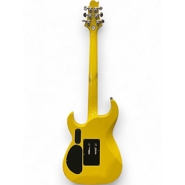 Used Greg Bennett Design by Samick MB80F MALIBU PURE YELLOW Solid Body Electric Guitar