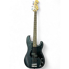 Used Squier Precision Bass Gunmetal Gray Electric Bass Guitar
