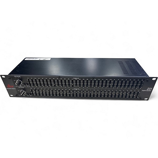 Used dbx 231s Dual Channel 31-Band Graphic Equalizer