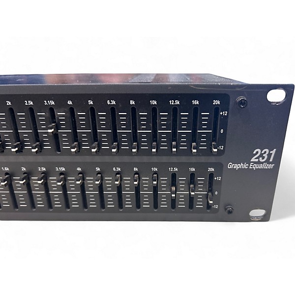 Used dbx 231s Dual Channel 31-Band Graphic Equalizer