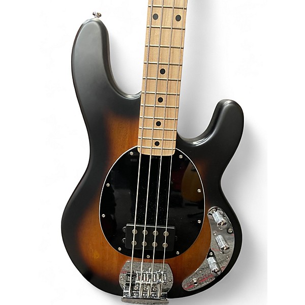 Used Sterling by Music Man Sub Series Sting Ray Tobacco Burst Electric Bass Guitar