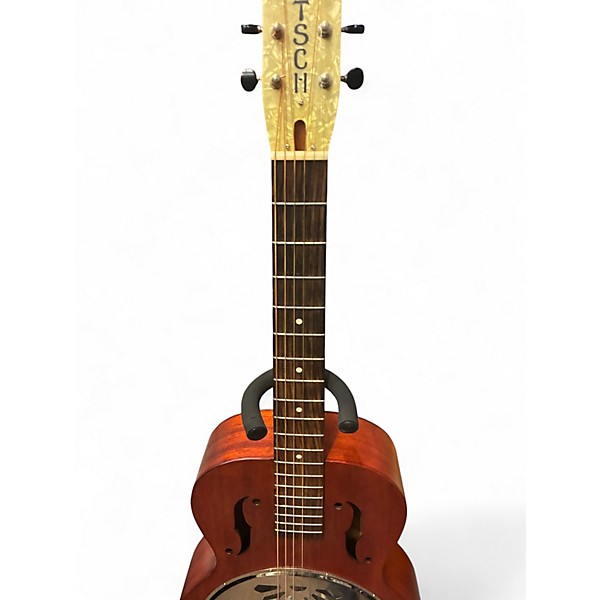 Used Gretsch Guitars G9200 Boxcar Round Neck Antique Natural Resonator Guitar