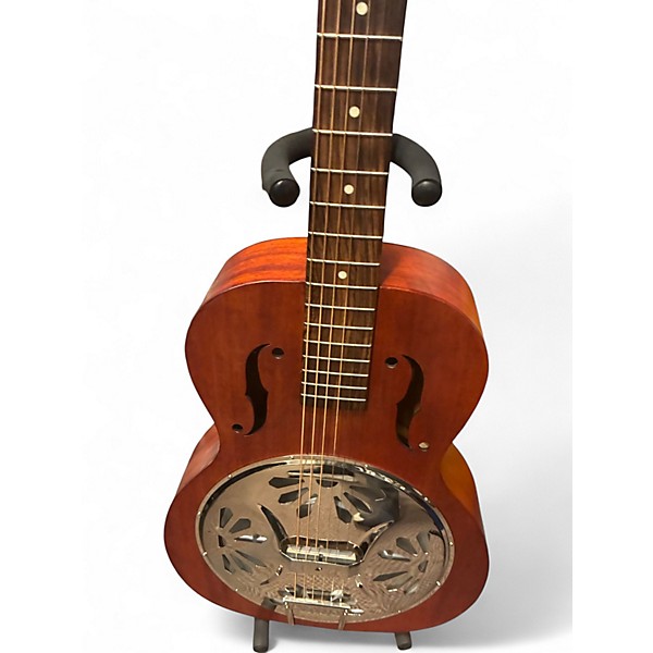 Used Gretsch Guitars G9200 Boxcar Round Neck Antique Natural Resonator Guitar