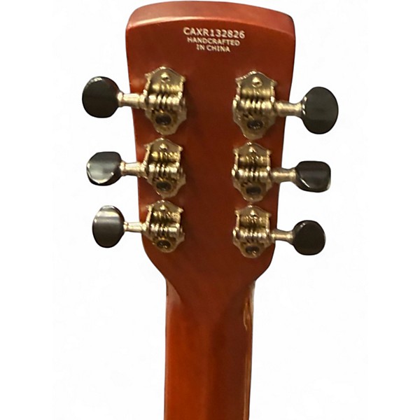 Used Gretsch Guitars G9200 Boxcar Round Neck Antique Natural Resonator Guitar