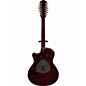 Used Taylor T5S-12 Trans Red 12 String Acoustic Electric Guitar