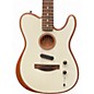 Used Fender Acoustasonic Player Telecaster Arctic White Acoustic Electric Guitar