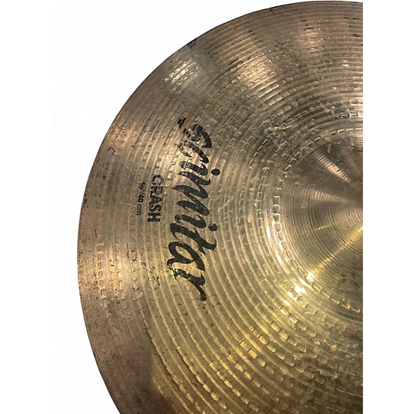Used Zildjian 16in Scimitar Crash Ride Cymbal