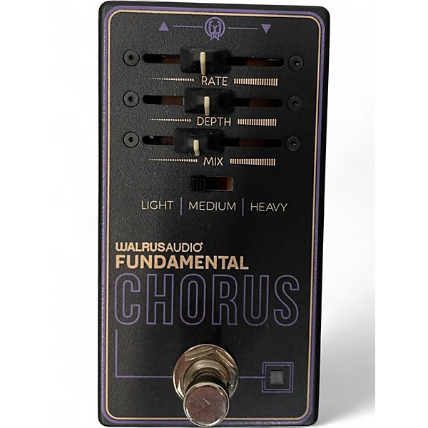 Used Walrus Audio FUNDAMENTAL CHORUS Effect Pedal
