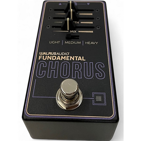 Used Walrus Audio FUNDAMENTAL CHORUS Effect Pedal