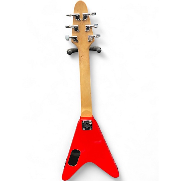 Used Maestro Roadie Mini Flying V Red Solid Body Electric Guitar