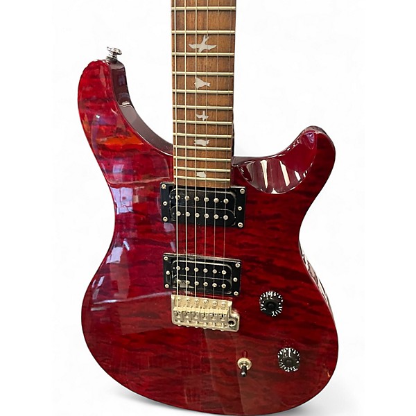 Used PRS SE Custom 22 Red Solid Body Electric Guitar
