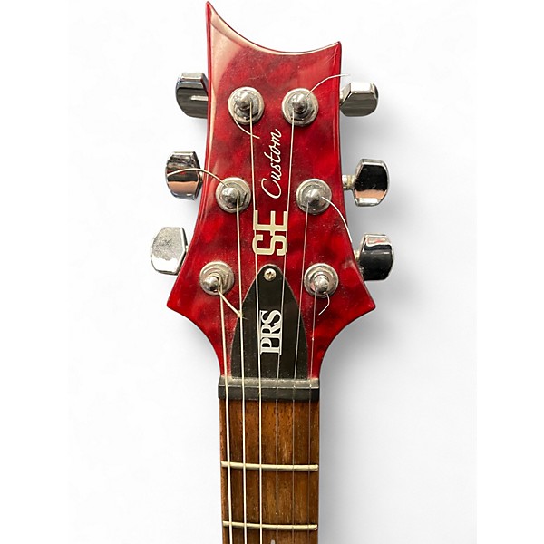 Used PRS SE Custom 22 Red Solid Body Electric Guitar