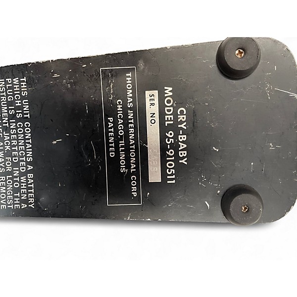 Vintage 1978 Thomas Organ Company Crybaby Effect Pedal