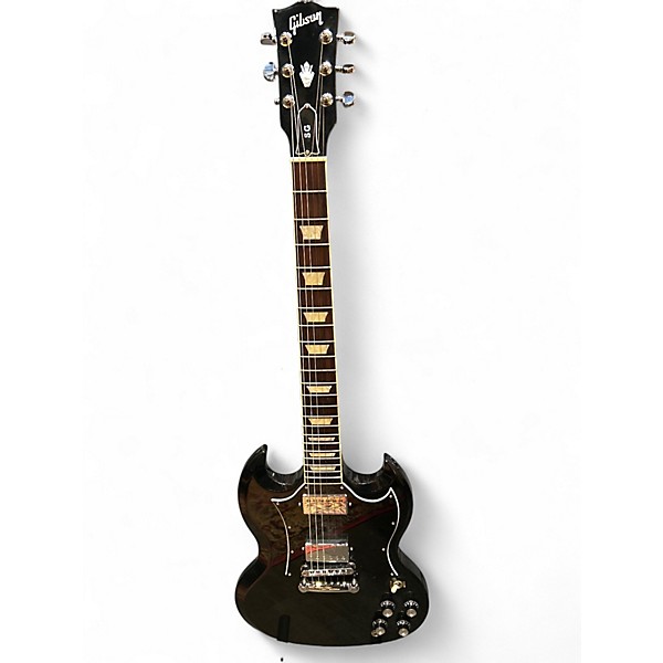Used Gibson SG Black Solid Body Electric Guitar
