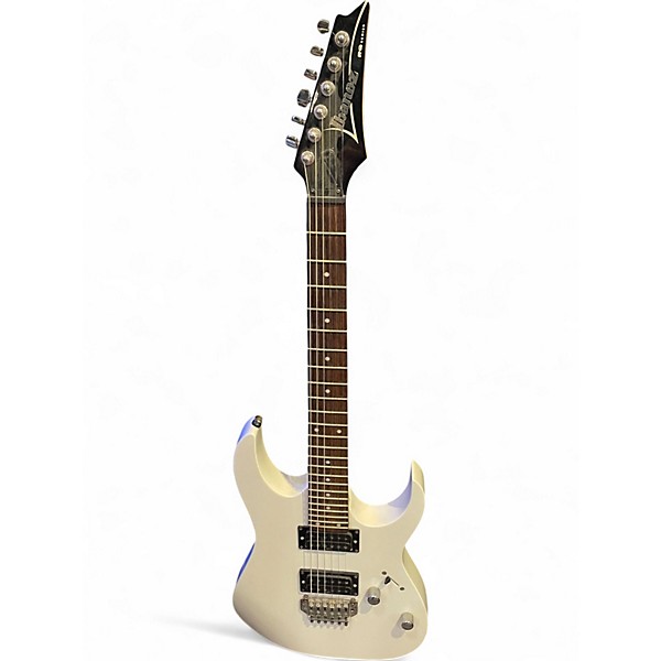 Used Ibanez RG120 Alpine White Solid Body Electric Guitar