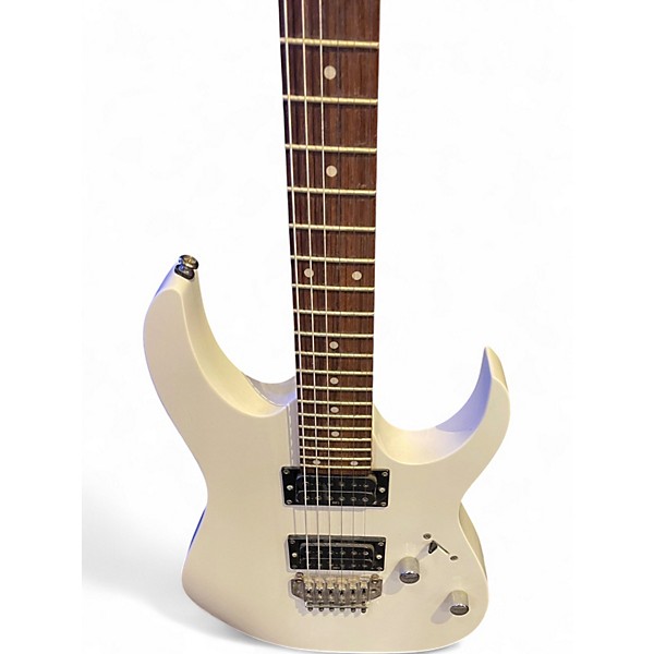 Used Ibanez RG120 Alpine White Solid Body Electric Guitar