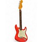 Used Fender American Vintage 1961 Stratocaster Fiesta Red Solid Body Electric Guitar thumbnail